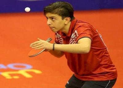 پینگ پنگ باز نوجوان ایران در تیم منتخب آسیا