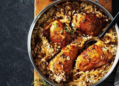 دستور تهیه بریانی مرغ کویتی، غذای خوشمزه عربی