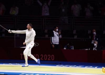 علی پاکدامن هم از شمشیربازی المپیک حذف شد