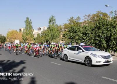 مرحله پنجم تور دوچرخه سواری ایران- آذربایجان استارت خورد