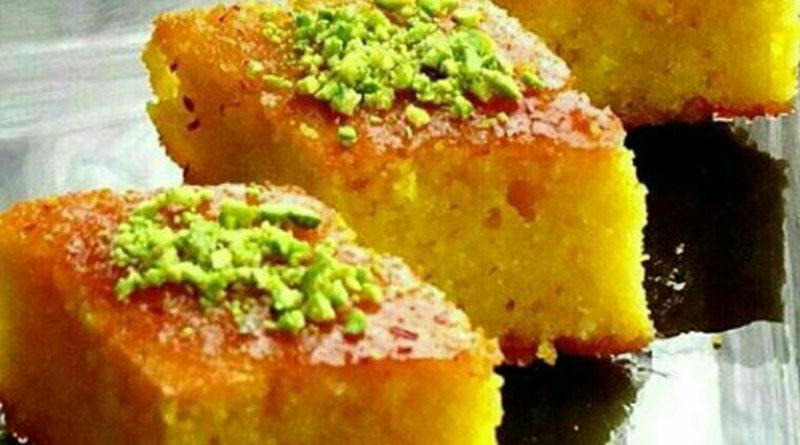طرز تهیه کیک باقلوا ترکی