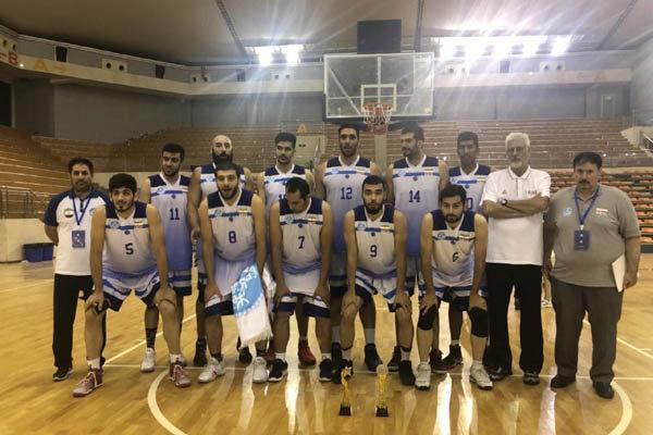 نماینده ایران قهرمان مسابقات بسکتبال بین دانشگاهی آسیا شد