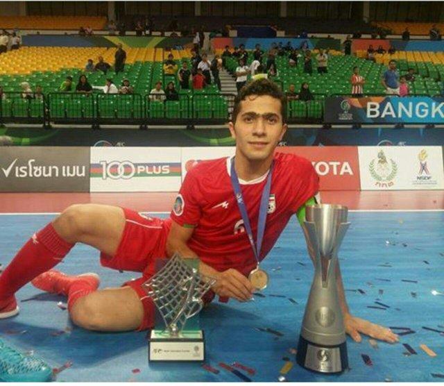 لطفی کاندیدای برترین فوتسالیست جوان دنیا شد