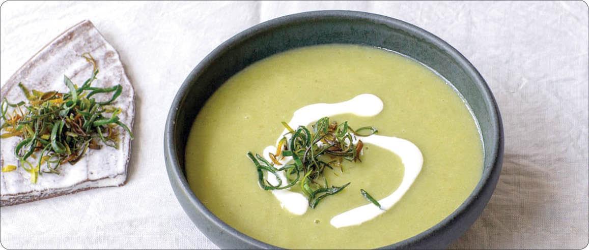 دستور تهیه سوپ خوشمزه با تره فرنگی