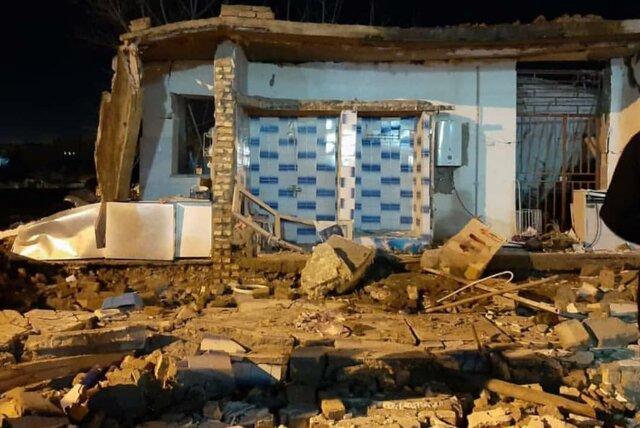انفجار یک منزل مسکونی در مینودشت انفجار یک منزل مسکونی در مینودشت