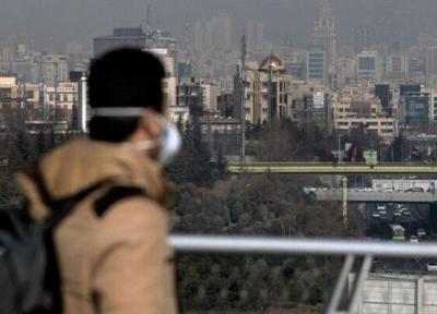 هوای تهران باز هم برای گروه های حساس ناسالم شد