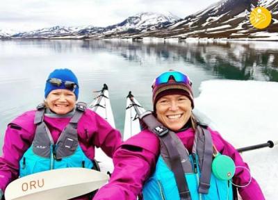 (تصاویر) ماجرای یک سال اقامت دو زن تنها در قطب شمال