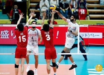 کار ایران در لیگ ملت های والیبال با باخت آغاز شد