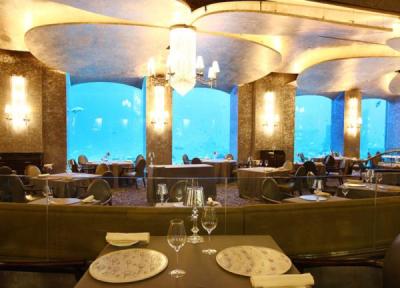 رستوران های خوشمزه هتل آتلانتیس در دبی