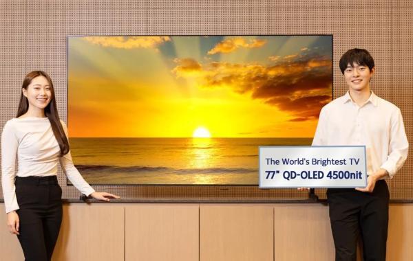 سامسونگ پرنورترین پنل تلویزیون دنیا را معرفی کرد