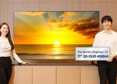 سامسونگ پرنورترین پنل تلویزیون دنیا را معرفی کرد